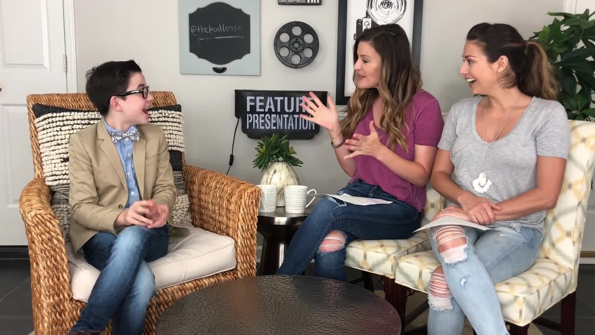 Interview with star, Owen Vacarro, of the House with a Clock in its Walls