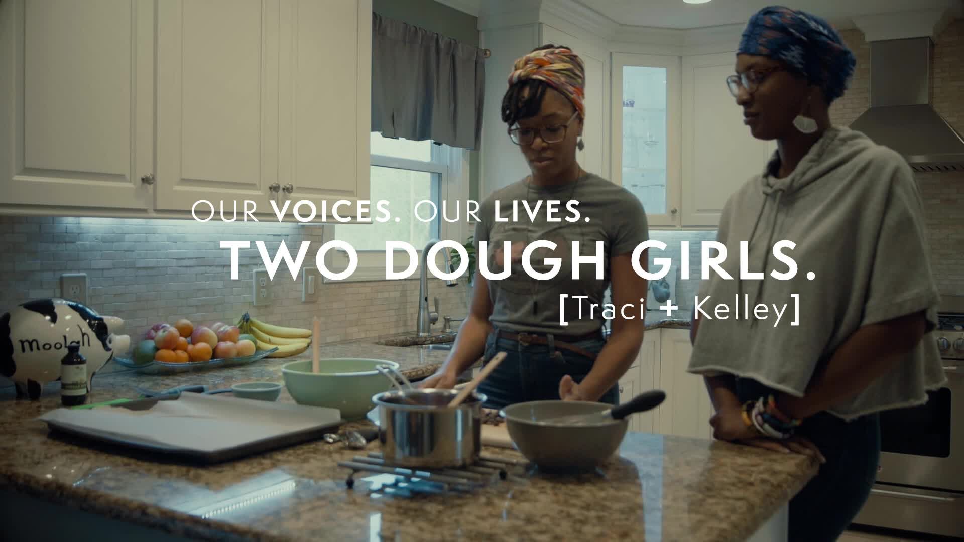 Our Voices. Our Lives. presents TWO DOUGH GIRLS.