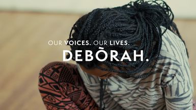 Our Voices. Our Lives. presents DEBORAH AODO HUGHES. 